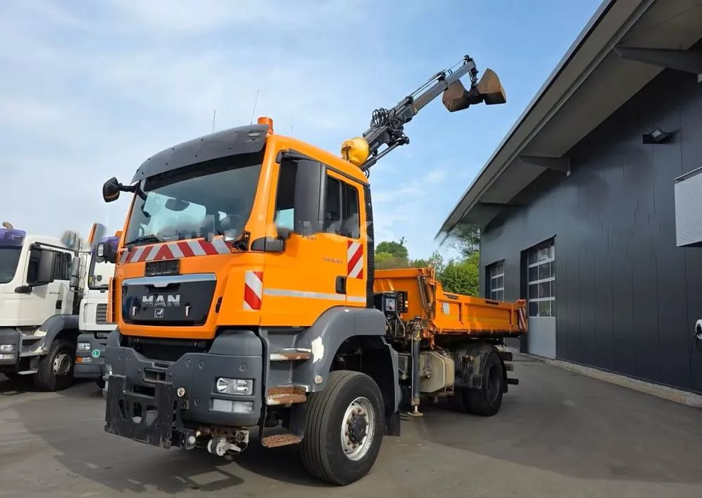 MAN TGS 18.320 4x4 – Wywrotka trójstronna Meiller + Kran HIAB | Komunalny | Euro 5 - Tippbil: bilde 4 MAN TGS 18.320 4x4 – Wywrotka trójstronna Meiller + Kran HIAB | Komunalny | Euro 5 - Tippbil: bilde 4