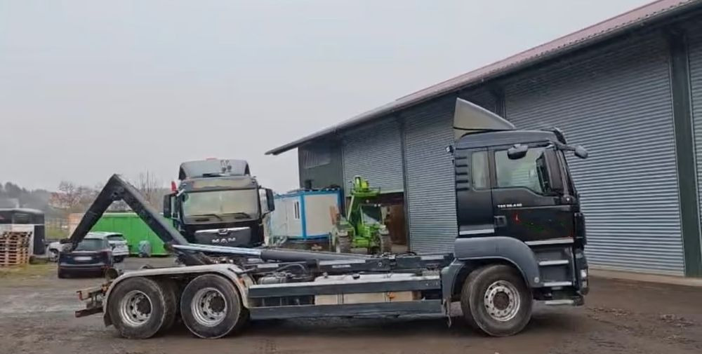 MAN TGS 26.440 6x4 – Meiller z systemem HDS (roll-off) + Kontener + Przyczepa – Euro 5 - Krokbil: bilde 2 MAN TGS 26.440 6x4 – Meiller z systemem HDS (roll-off) + Kontener + Przyczepa – Euro 5 - Krokbil: bilde 2