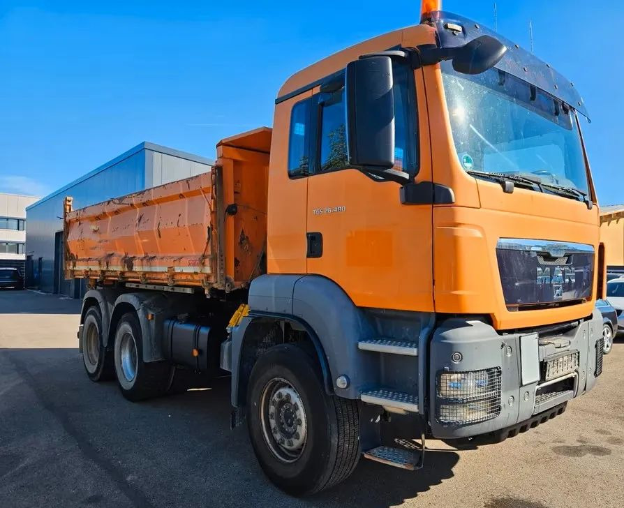 MAN TGS 26.480 6x4 WYWROTKA 3-STRONNA | AUTOMAT | EURO 5 | PRZEBIEG 310 000km! - Tippbil: bilde 1 MAN TGS 26.480 6x4 WYWROTKA 3-STRONNA | AUTOMAT | EURO 5 | PRZEBIEG 310 000km! - Tippbil: bilde 1
