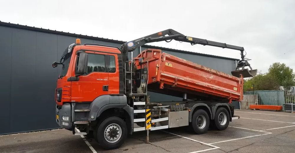 Tippbil MAN TGS 28.400 / 6x6 / WYWROTKA 2-STRONNA Z HDS HMF 1643 Z2/ EURO 5: bilde 1