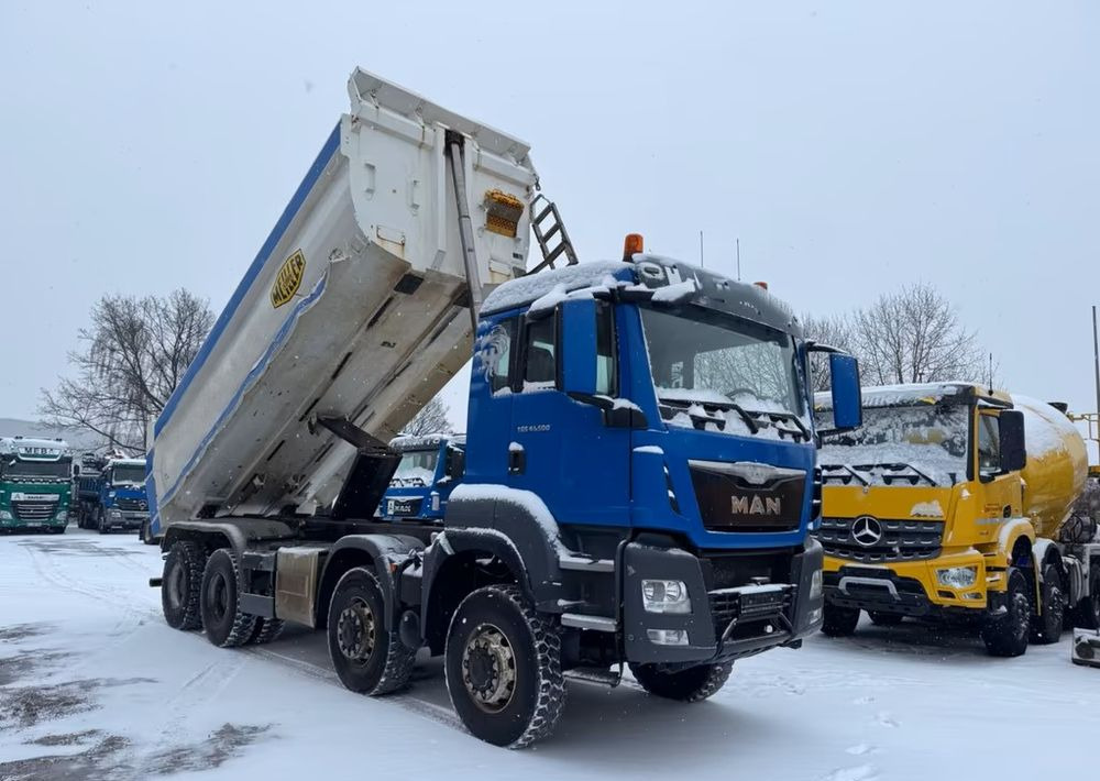 MAN TGS 41.500 8x8 | Wywrotka Meiller | Resory | Euro 6d |111 000 km| Manualna - Tippbil: bilde 1 MAN TGS 41.500 8x8 | Wywrotka Meiller | Resory | Euro 6d |111 000 km| Manualna - Tippbil: bilde 1