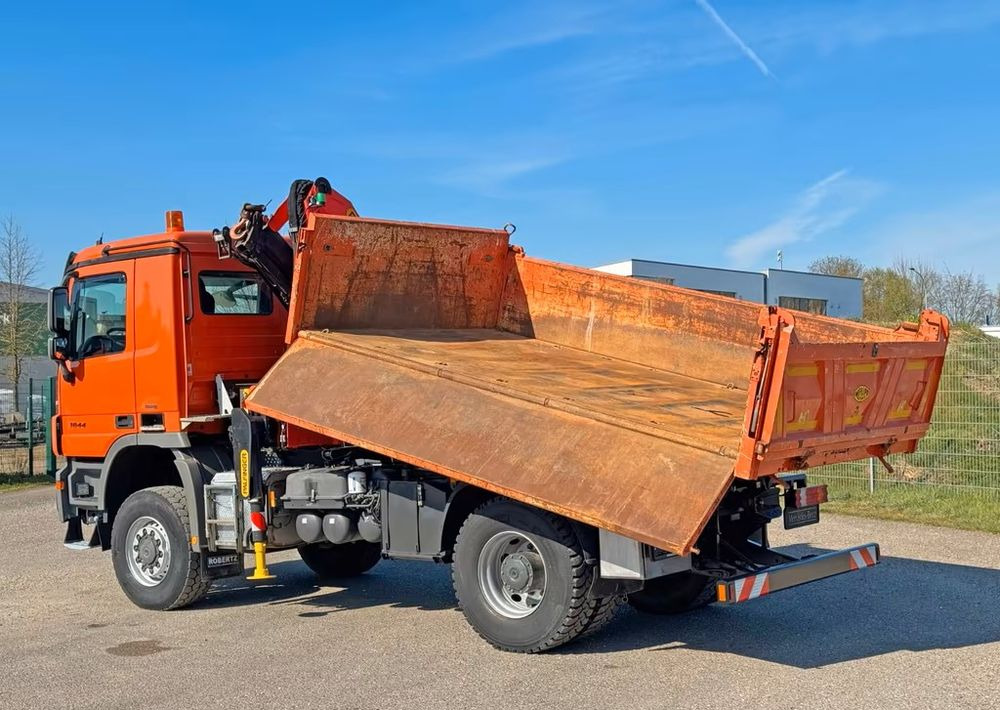 Mercedes-Benz 1844 4x4 | Wywrotka 3-stronna Meiller | Bordmatik | HDS Palfinger PK16001K - Tippbil: bilde 3 Mercedes-Benz 1844 4x4 | Wywrotka 3-stronna Meiller | Bordmatik | HDS Palfinger PK16001K - Tippbil: bilde 3