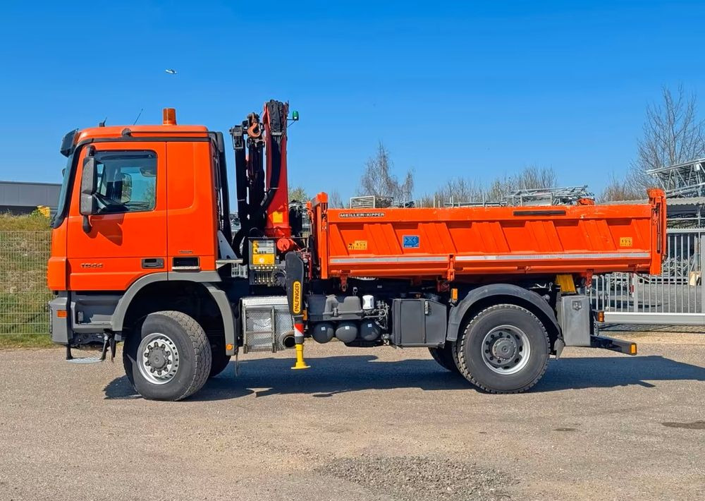 Mercedes-Benz 1844 4x4 | Wywrotka 3-stronna Meiller | Bordmatik | HDS Palfinger PK16001K - Tippbil: bilde 2 Mercedes-Benz 1844 4x4 | Wywrotka 3-stronna Meiller | Bordmatik | HDS Palfinger PK16001K - Tippbil: bilde 2