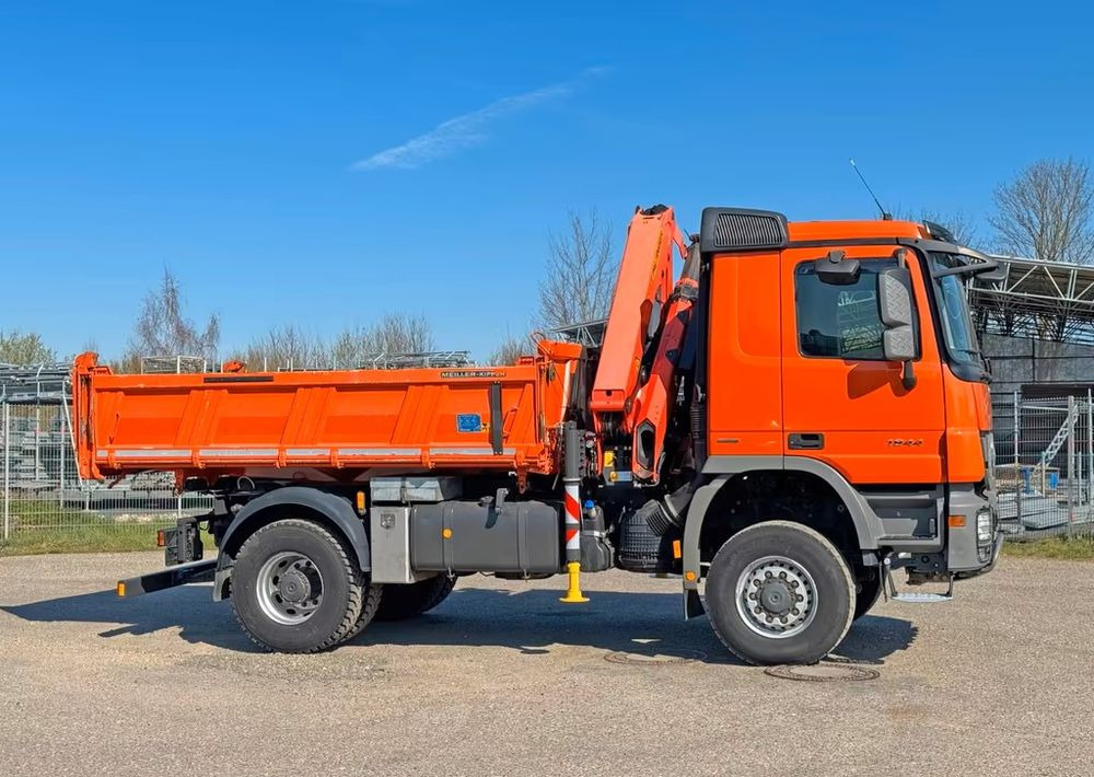 Mercedes-Benz 1844 4x4 | Wywrotka 3-stronna Meiller | Bordmatik | HDS Palfinger PK16001K - Tippbil: bilde 5 Mercedes-Benz 1844 4x4 | Wywrotka 3-stronna Meiller | Bordmatik | HDS Palfinger PK16001K - Tippbil: bilde 5