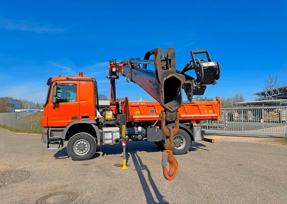 Mercedes-Benz 1844 4x4 | Wywrotka 3-stronna Meiller | Bordmatik | HDS Palfinger PK16001K - Tippbil: bilde 4 Mercedes-Benz 1844 4x4 | Wywrotka 3-stronna Meiller | Bordmatik | HDS Palfinger PK16001K - Tippbil: bilde 4