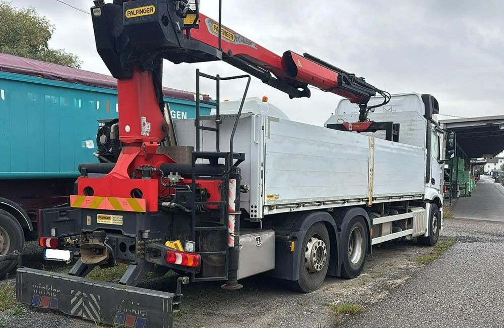 Mercedes-Benz ACTROS 2545 / 6x2 / HDS Palfinger PK 20.501 sterowany radiowo / Przyczepa w zestawie / Euro6/ Przebieg 340 000km - Planbil, Kranbil: bilde 2 Mercedes-Benz ACTROS 2545 / 6x2 / HDS Palfinger PK 20.501 sterowany radiowo / Przyczepa w zestawie / Euro6/ Przebieg 340 000km - Planbil, Kranbil: bilde 2