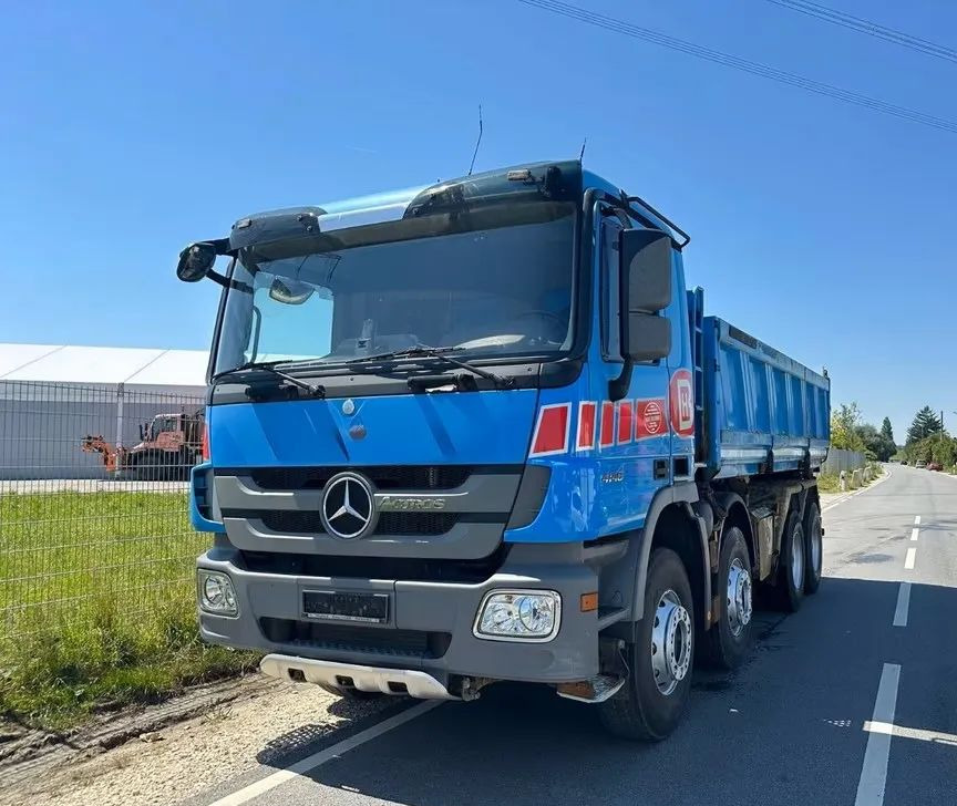 Mercedes-Benz ACTROS MP3 4148 MEILLER – wywrotka 2-stronna Bordmatic/ Retarder / Euro 5 - Tippbil: bilde 1 Mercedes-Benz ACTROS MP3 4148 MEILLER – wywrotka 2-stronna Bordmatic/ Retarder / Euro 5 - Tippbil: bilde 1