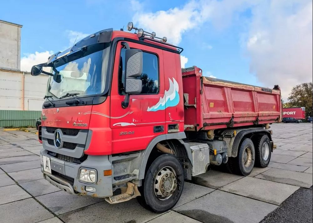 Mercedes-Benz Actros 2644 EPS |Wywrotka 3-stronna Meiller Bordmatik | 6x4 | Euro 5 | Plandeka rolowana - Tippbil: bilde 1 Mercedes-Benz Actros 2644 EPS |Wywrotka 3-stronna Meiller Bordmatik | 6x4 | Euro 5 | Plandeka rolowana - Tippbil: bilde 1