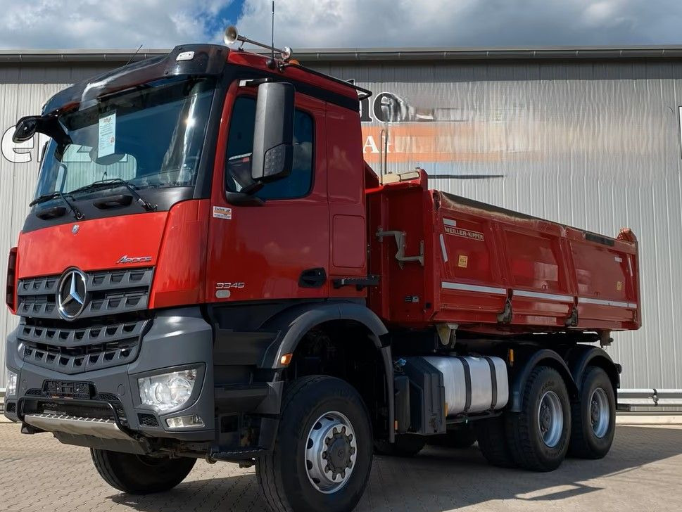 Mercedes-Benz Arocs 3345 | 6x6 Allrad | Wywrotka MEILLER Bordmatik | Euro 6 | - Tippbil: bilde 2 Mercedes-Benz Arocs 3345 | 6x6 Allrad | Wywrotka MEILLER Bordmatik | Euro 6 | - Tippbil: bilde 2