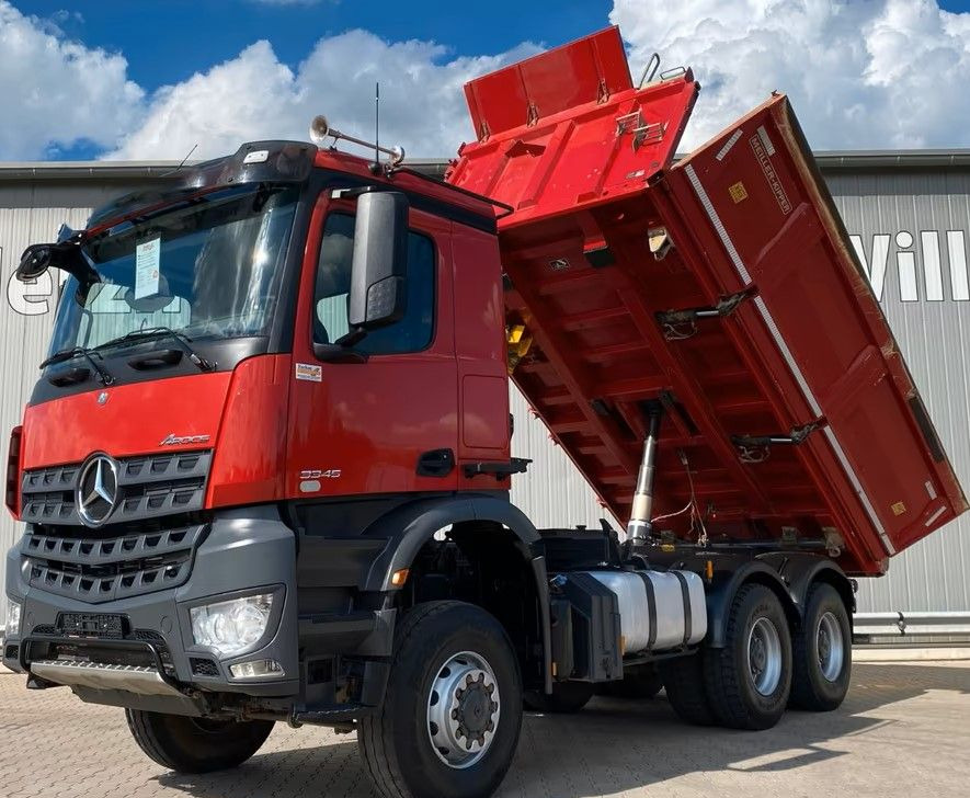 Mercedes-Benz Arocs 3345 | 6x6 Allrad | Wywrotka MEILLER Bordmatik | Euro 6 | - Tippbil: bilde 1 Mercedes-Benz Arocs 3345 | 6x6 Allrad | Wywrotka MEILLER Bordmatik | Euro 6 | - Tippbil: bilde 1