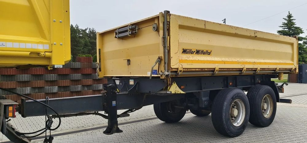 Miller Tandem R180 | Wywrotka 3-stronna | Pneumatyczne zawieszenie | Bordmatik | 2013 | Oś podnoszona - Tipphenger: bilde 2 Miller Tandem R180 | Wywrotka 3-stronna | Pneumatyczne zawieszenie | Bordmatik | 2013 | Oś podnoszona - Tipphenger: bilde 2