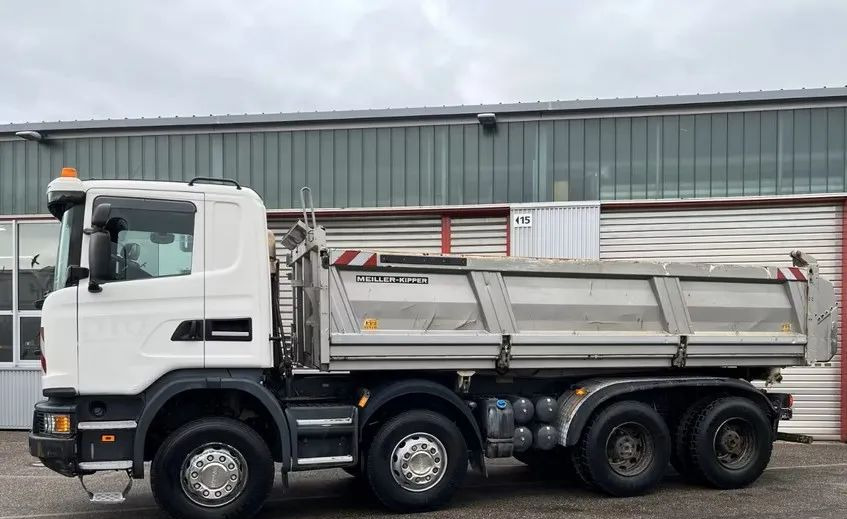 Scania G 450 8x4 | Meiller Bordmatik Wywrotka trójstronna | Retarder | 298.000 km!!!! | Euro 6 |1 właściciel - Tippbil: bilde 5 Scania G 450 8x4 | Meiller Bordmatik Wywrotka trójstronna | Retarder | 298.000 km!!!! | Euro 6 |1 właściciel - Tippbil: bilde 5
