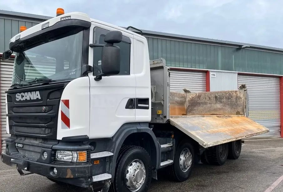 Scania G 450 8x4 | Meiller Bordmatik Wywrotka trójstronna | Retarder | 298.000 km!!!! | Euro 6 |1 właściciel - Tippbil: bilde 4 Scania G 450 8x4 | Meiller Bordmatik Wywrotka trójstronna | Retarder | 298.000 km!!!! | Euro 6 |1 właściciel - Tippbil: bilde 4