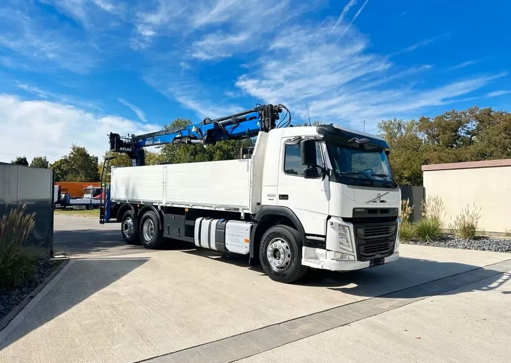 Volvo FM420 6x2 | HDS Atlas AK 186-3 z przestrzenią ładunkową | Euro6 |238 000 km - Planbil, Kranbil: bilde 1 Volvo FM420 6x2 | HDS Atlas AK 186-3 z przestrzenią ładunkową | Euro6 |238 000 km - Planbil, Kranbil: bilde 1