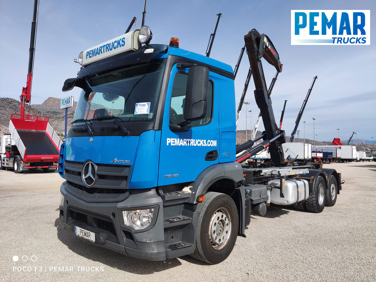 MERCEDES-BENZ ANTOS 2546 6X2 MULTILIFT - Container-transport/ Vekselflak lastebil: bilde 1 MERCEDES-BENZ ANTOS 2546 6X2 MULTILIFT - Container-transport/ Vekselflak lastebil: bilde 1