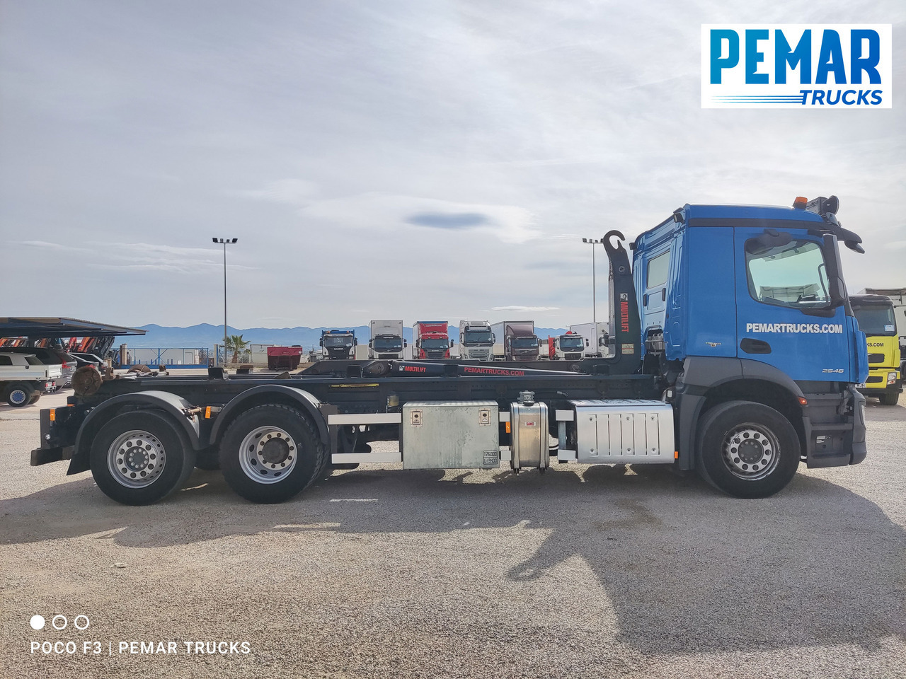 MERCEDES-BENZ ANTOS 2546 6X2 MULTILIFT - Container-transport/ Vekselflak lastebil: bilde 5 MERCEDES-BENZ ANTOS 2546 6X2 MULTILIFT - Container-transport/ Vekselflak lastebil: bilde 5