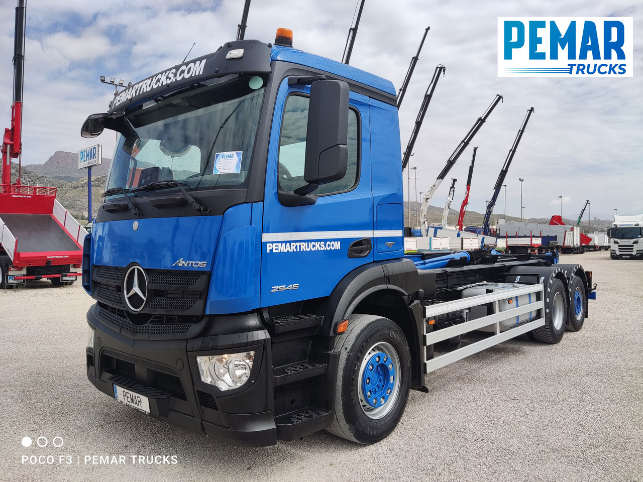 MERCEDES-BENZ ANTOS 2546 6X2 MULTILIFT - Container-transport/ Vekselflak lastebil: bilde 2 MERCEDES-BENZ ANTOS 2546 6X2 MULTILIFT - Container-transport/ Vekselflak lastebil: bilde 2