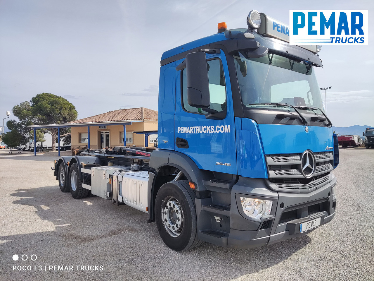 MERCEDES-BENZ ANTOS 2546 6X2 MULTILIFT - Container-transport/ Vekselflak lastebil: bilde 4 MERCEDES-BENZ ANTOS 2546 6X2 MULTILIFT - Container-transport/ Vekselflak lastebil: bilde 4