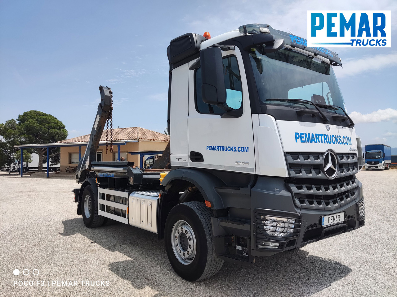 MERCEDES-BENZ AROCS 1845 PORTACONTENEDOR CADENAS - Liftdumper lastebil: bilde 4 MERCEDES-BENZ AROCS 1845 PORTACONTENEDOR CADENAS - Liftdumper lastebil: bilde 4