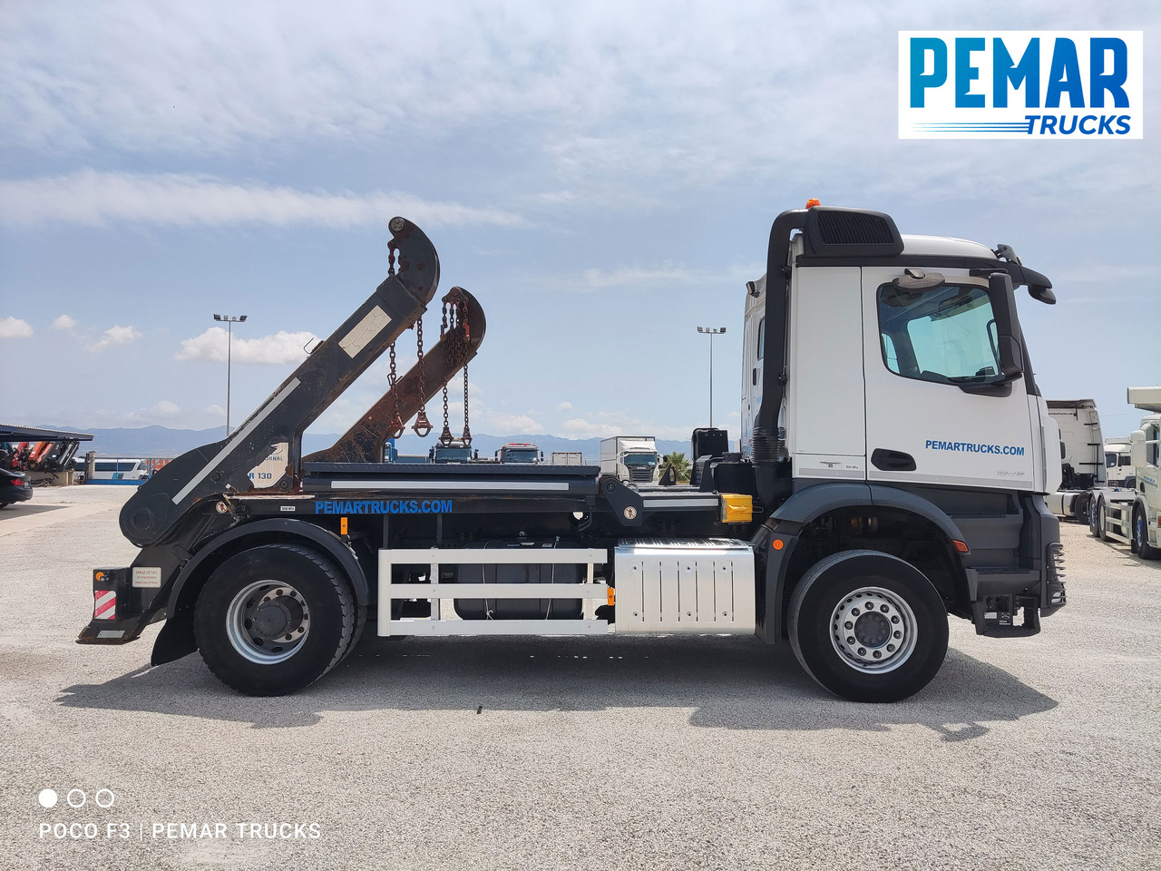 MERCEDES-BENZ AROCS 1845 PORTACONTENEDOR CADENAS - Liftdumper lastebil: bilde 5 MERCEDES-BENZ AROCS 1845 PORTACONTENEDOR CADENAS - Liftdumper lastebil: bilde 5