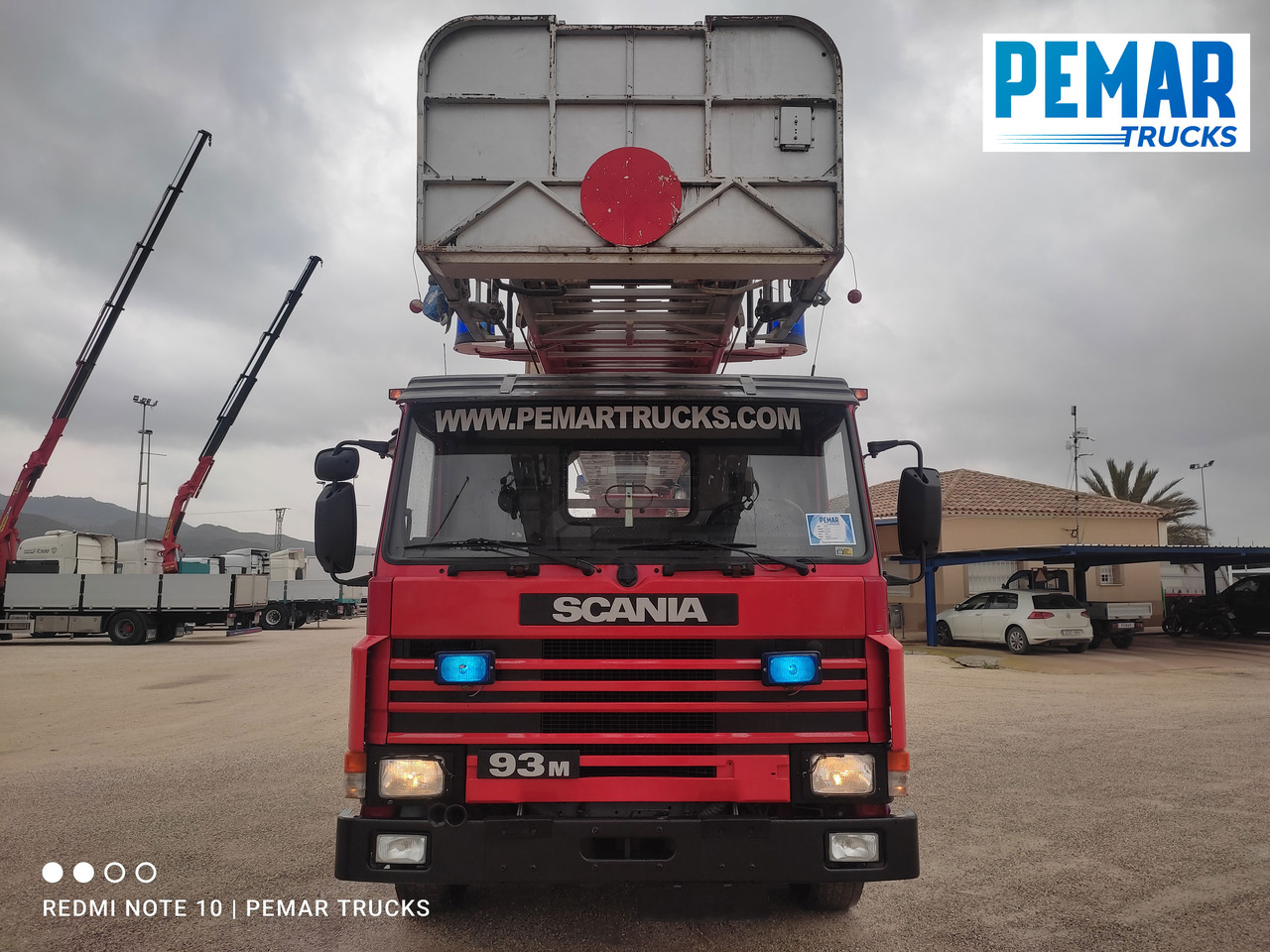 SCANIA G93 250 ESCALERA BOMBEROS - Brannbil: bilde 3 SCANIA G93 250 ESCALERA BOMBEROS - Brannbil: bilde 3