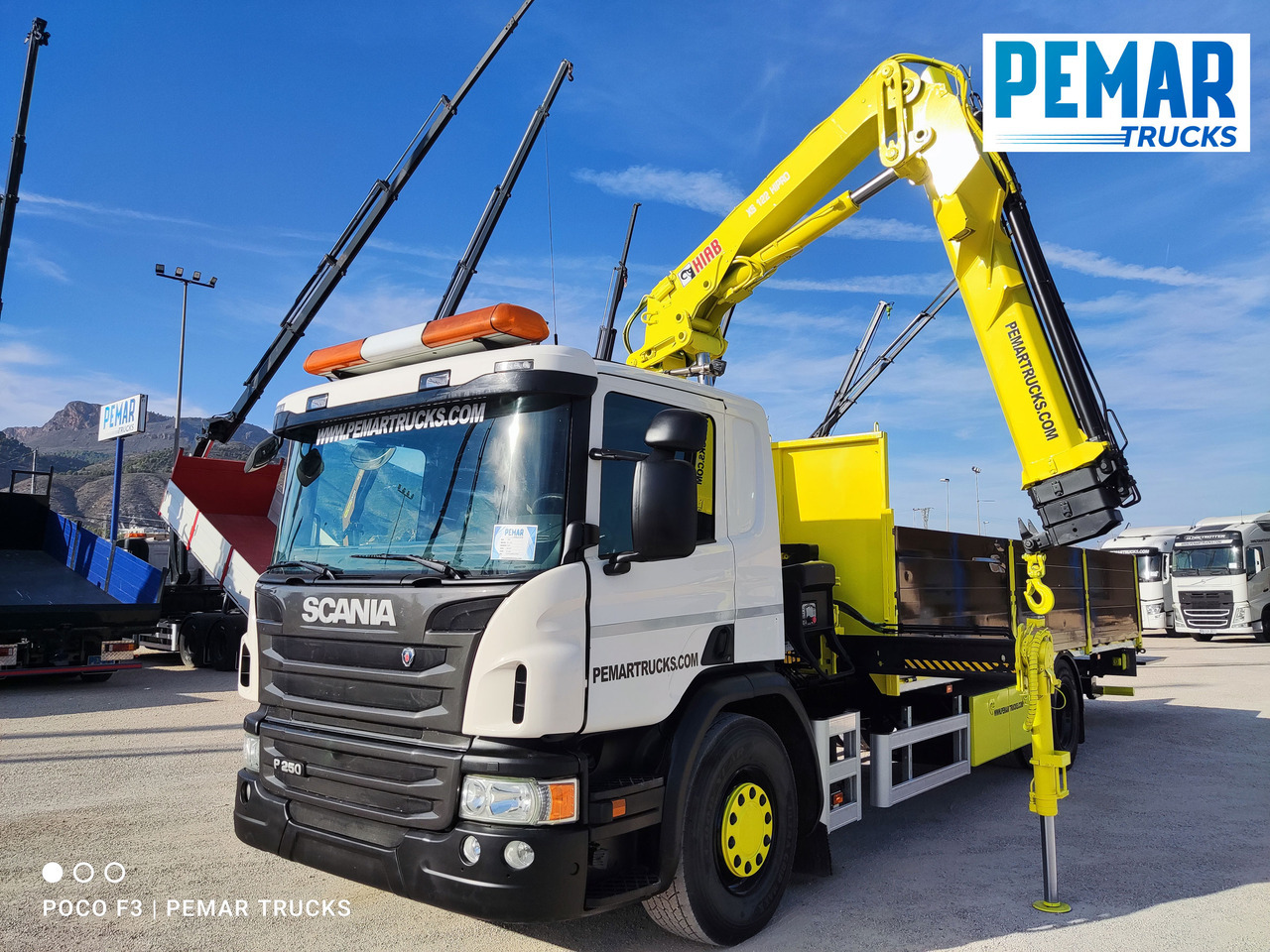 Kranbil SCANIA P 250 GRUA CAJA FIJA: bilde 18 Kranbil SCANIA P 250 GRUA CAJA FIJA: bilde 18