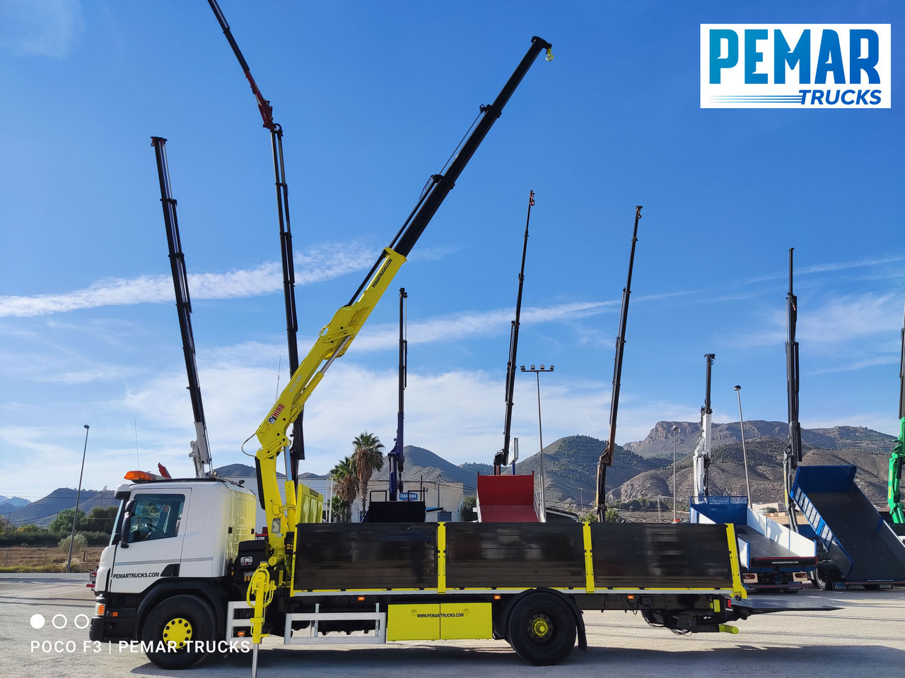 Kranbil SCANIA P 250 GRUA CAJA FIJA: bilde 16 Kranbil SCANIA P 250 GRUA CAJA FIJA: bilde 16