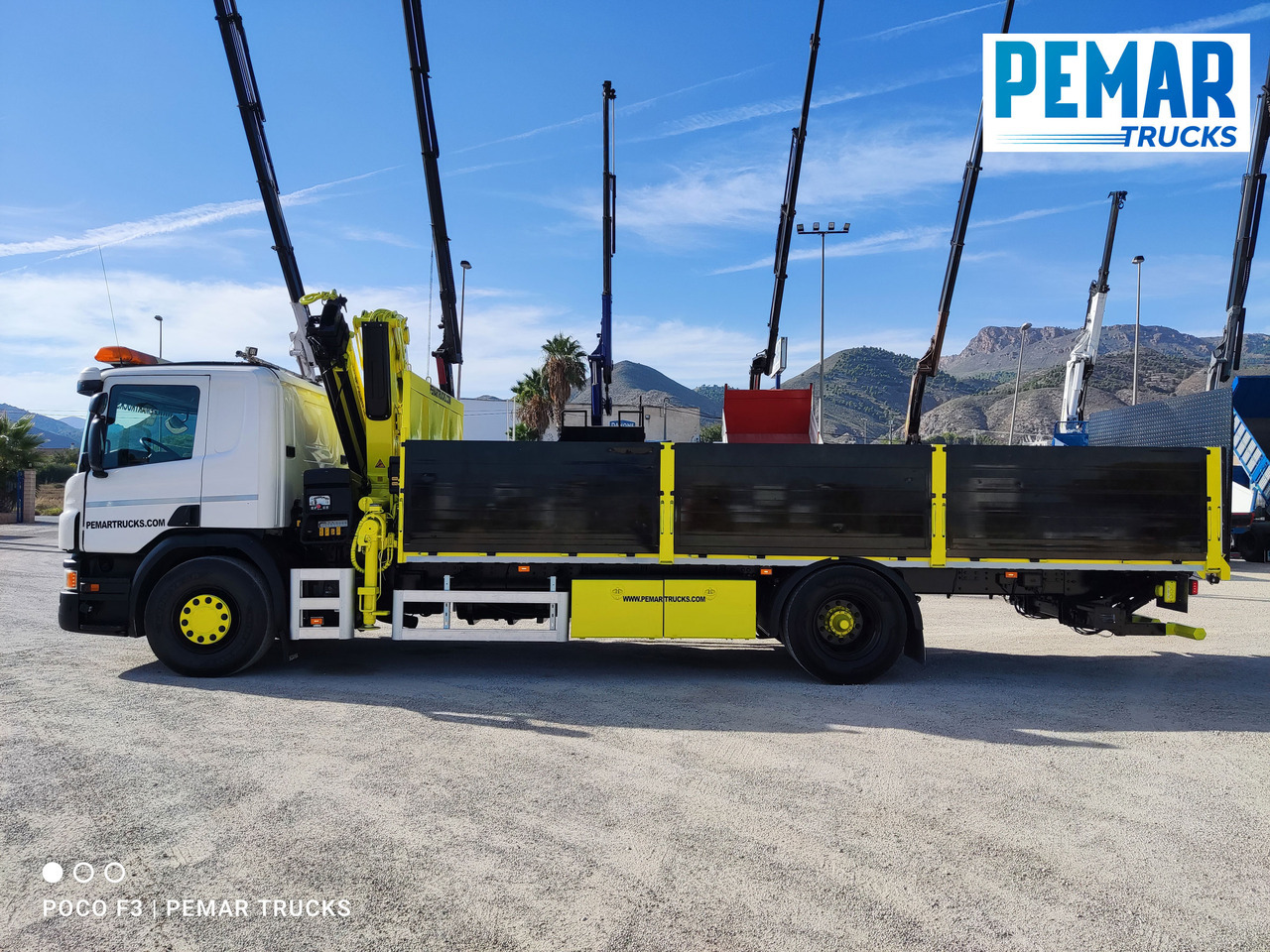 Kranbil SCANIA P 250 GRUA CAJA FIJA: bilde 9 Kranbil SCANIA P 250 GRUA CAJA FIJA: bilde 9