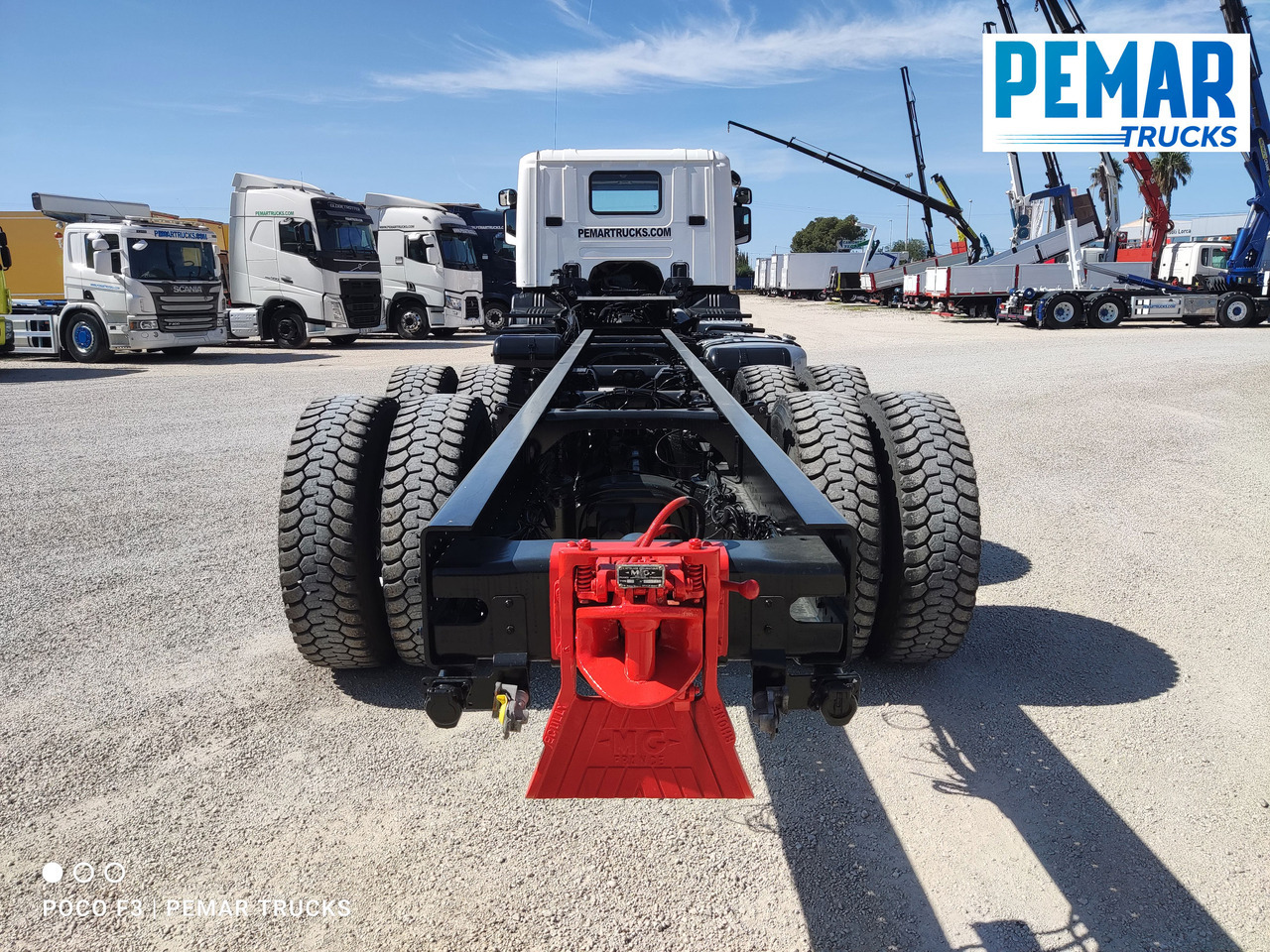 Chassis lastebil SCANIA P 410 8X4 CHASIS EURO 6: bilde 6