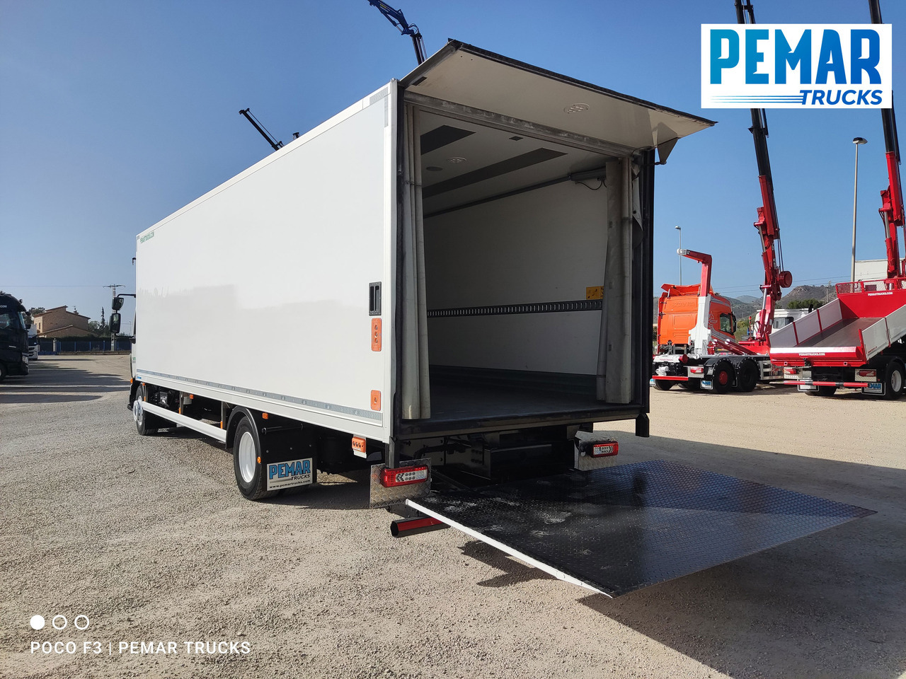 Skapbil VOLVO FL 210 CAJA CERRADA 12T EURO 6: bilde 9