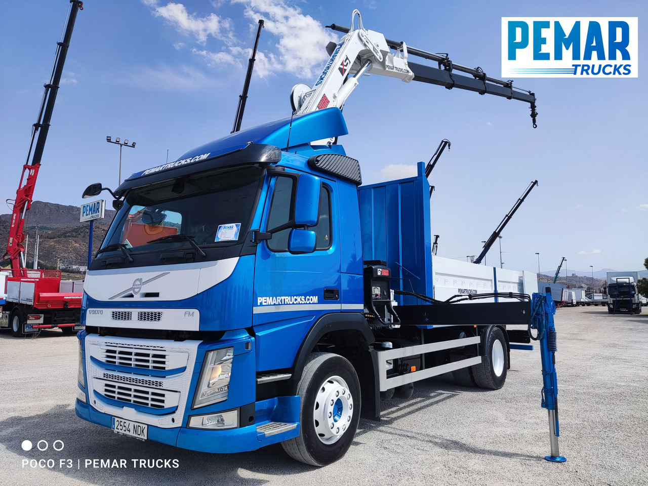 VOLVO FM 330 GRUA HIAB 144 CAJA FIJA 18T - Kranbil: bilde 1 VOLVO FM 330 GRUA HIAB 144 CAJA FIJA 18T - Kranbil: bilde 1