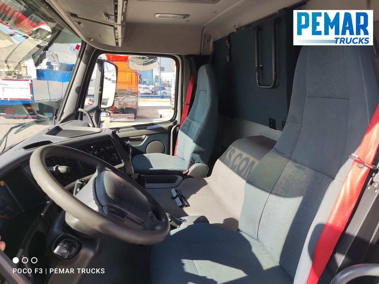 Transporter lastebil, Kranbil VOLVO FM 410 6X2 GRUA PORTAMAQUINARIA: bilde 19