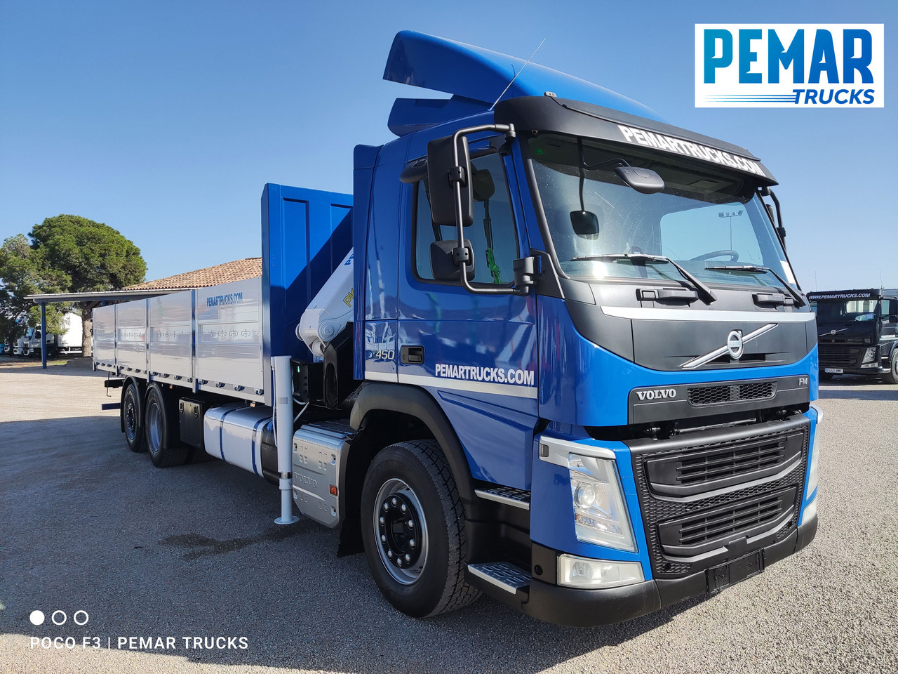 VOLVO FM 450 6X2 GRUA CAJA FIJA EURO 6 - Planbil, Kranbil: bilde 4 VOLVO FM 450 6X2 GRUA CAJA FIJA EURO 6 - Planbil, Kranbil: bilde 4