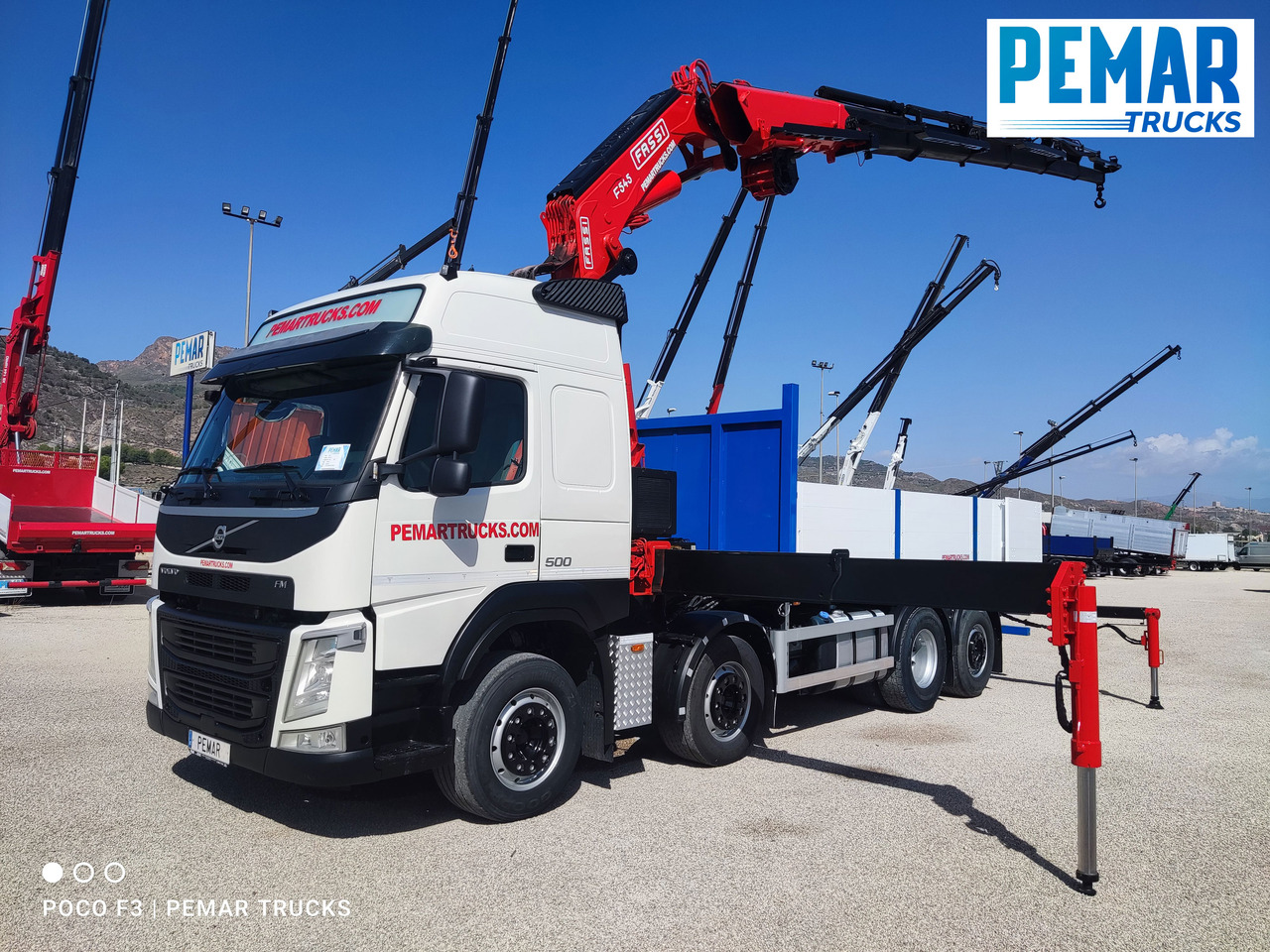 VOLVO FM 500 8X2 GRUA CAJA FIJA 32T - Kranbil: bilde 1 VOLVO FM 500 8X2 GRUA CAJA FIJA 32T - Kranbil: bilde 1