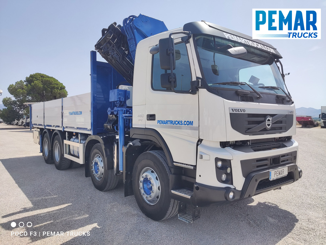 VOLVO FMX 460 8X4 GRUA CAJA FIJA ABIERTA - Planbil: bilde 4 VOLVO FMX 460 8X4 GRUA CAJA FIJA ABIERTA - Planbil: bilde 4
