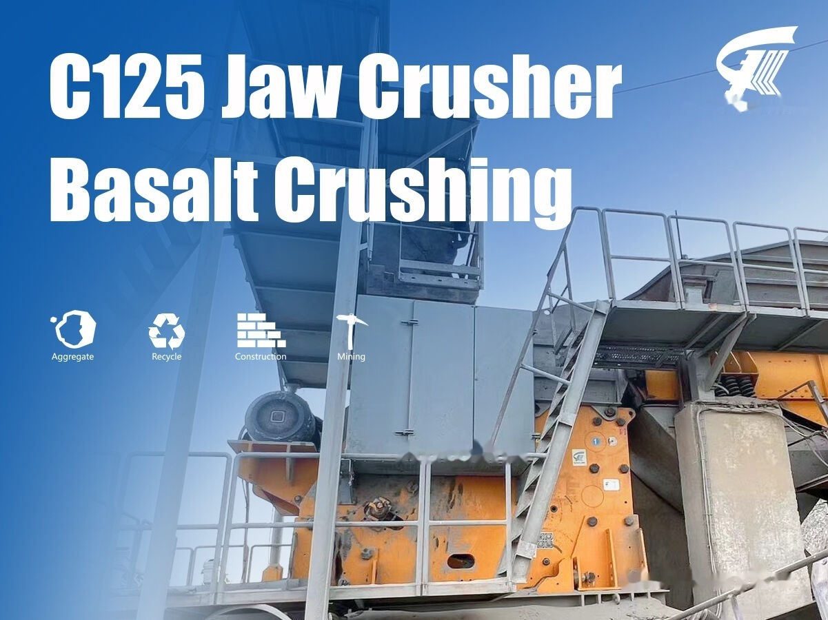 Kinglink C125 Basalt Stone Jaw Crusher - Kjeftknuser: bilde 1 Kinglink C125 Basalt Stone Jaw Crusher - Kjeftknuser: bilde 1