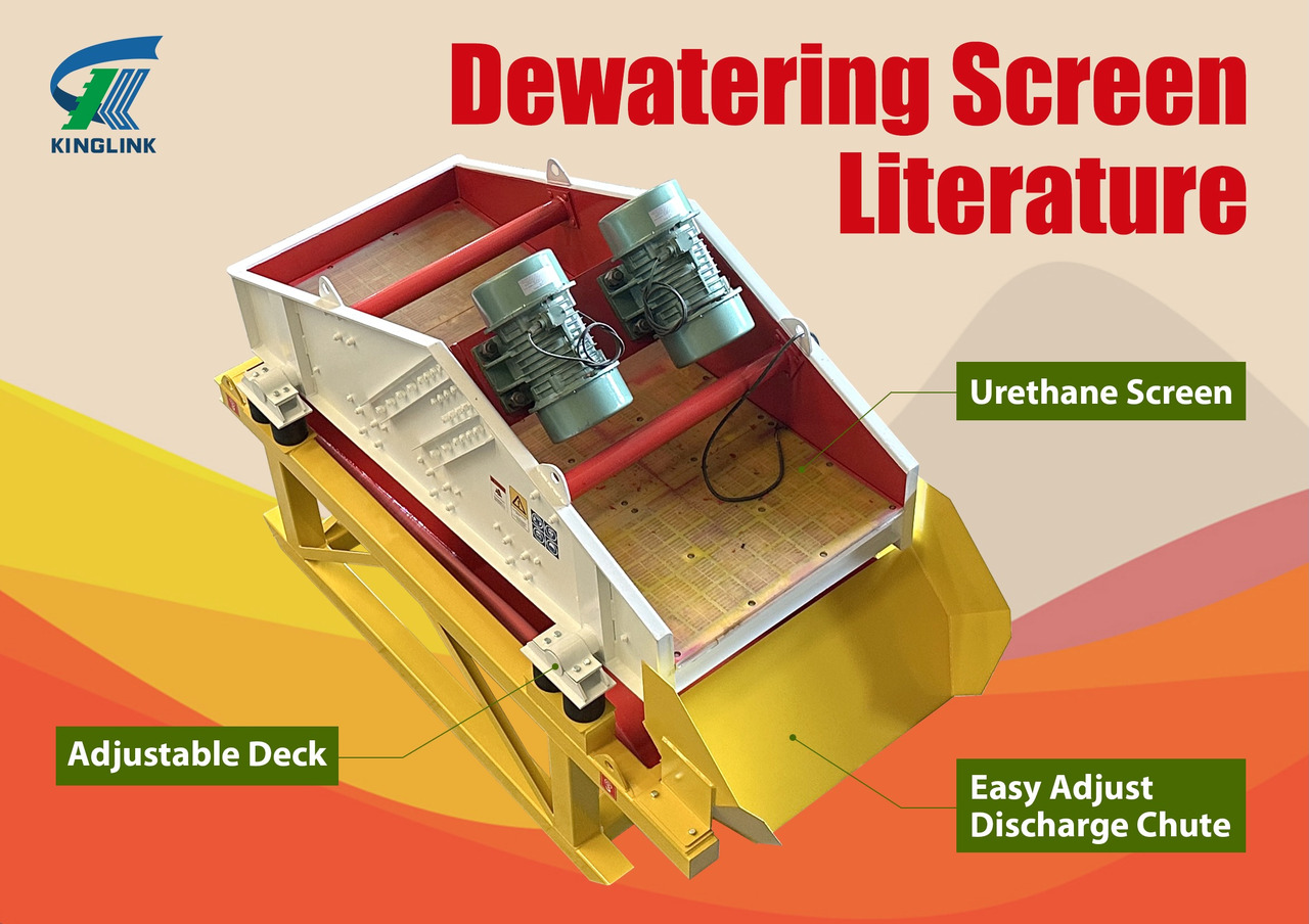 Kinglink DS1230 Dewatering Screen - Sikteverk: bilde 1 Kinglink DS1230 Dewatering Screen - Sikteverk: bilde 1