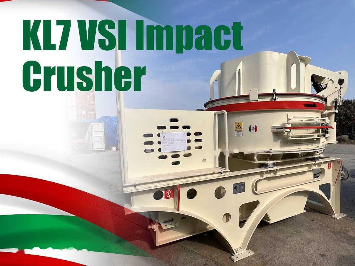 Kinglink KL-7 Vertical Shaft Impactor (VSI) for 5mm Sand Making | 30tph - Knuseverk: bilde 1 Kinglink KL-7 Vertical Shaft Impactor (VSI) for 5mm Sand Making | 30tph - Knuseverk: bilde 1
