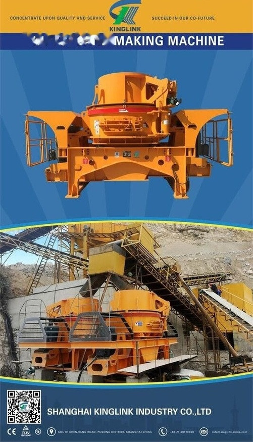 Kinglink KL10 VSI Crusher | Vertical Shaft Sand Making Crusher - Slagknuser: bilde 4 Kinglink KL10 VSI Crusher | Vertical Shaft Sand Making Crusher - Slagknuser: bilde 4
