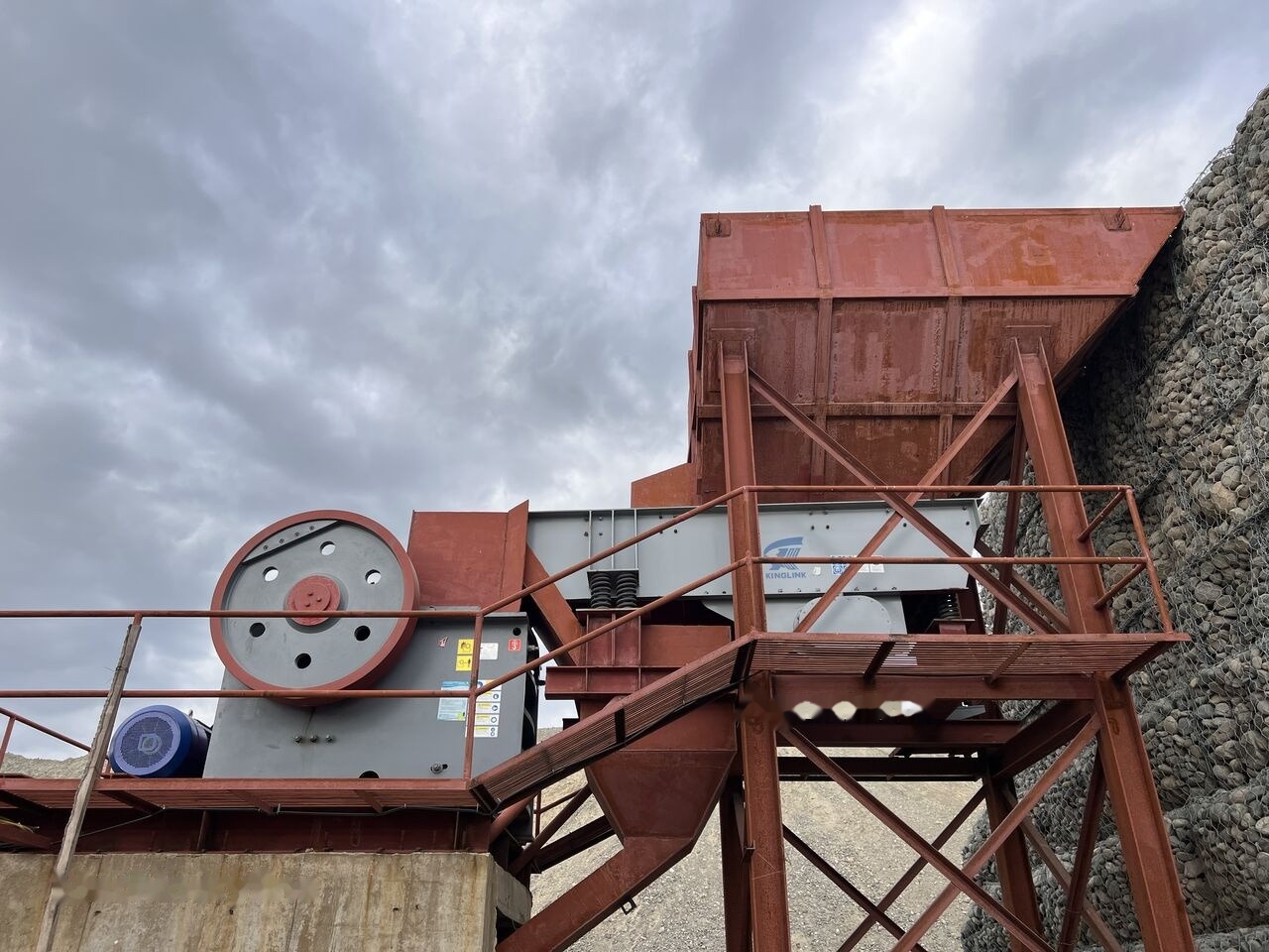 Kinglink PE2436 Primary Jaw Crusher 150TPH Riverstone - Kjeftknuser: bilde 2 Kinglink PE2436 Primary Jaw Crusher 150TPH Riverstone - Kjeftknuser: bilde 2
