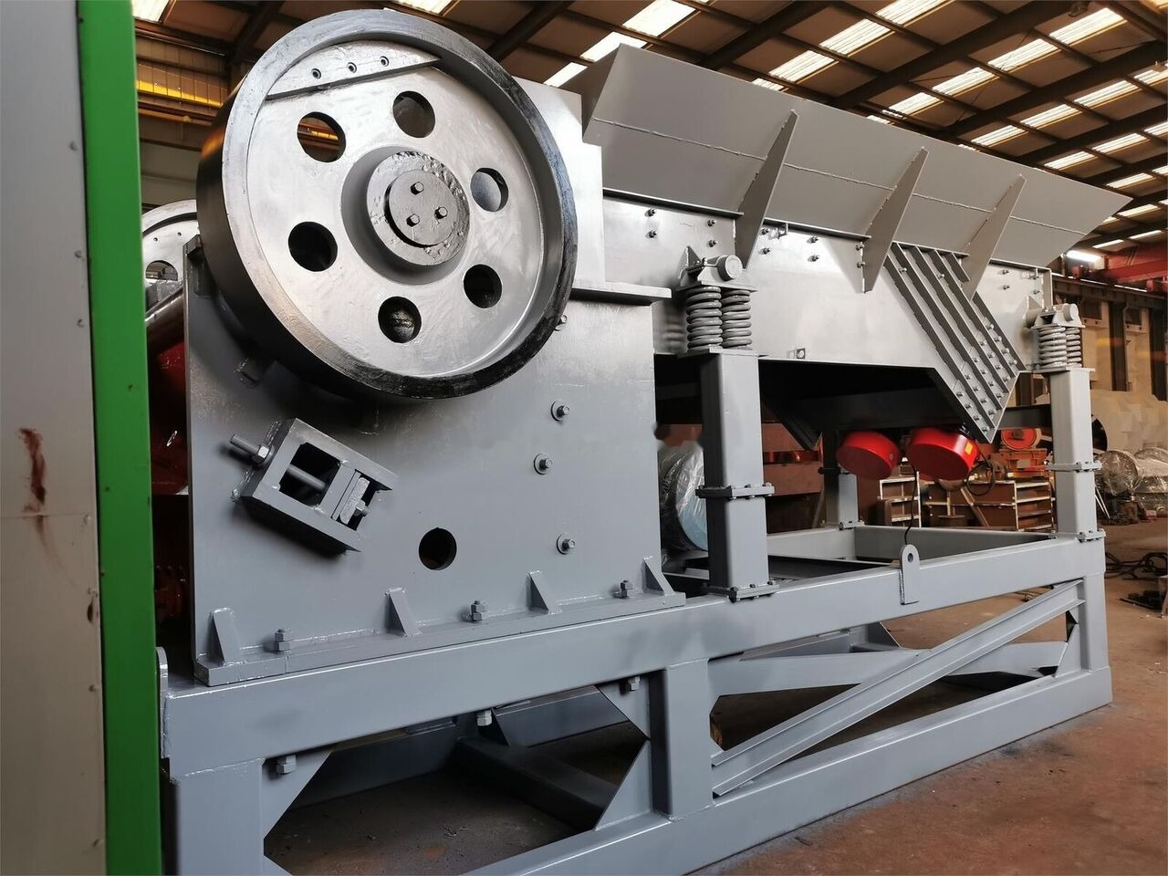 Kinglink PEX500X1500 Skid frame mounted jaw crusher for Concrete Plant - Kjeftknuser: bilde 2 Kinglink PEX500X1500 Skid frame mounted jaw crusher for Concrete Plant - Kjeftknuser: bilde 2