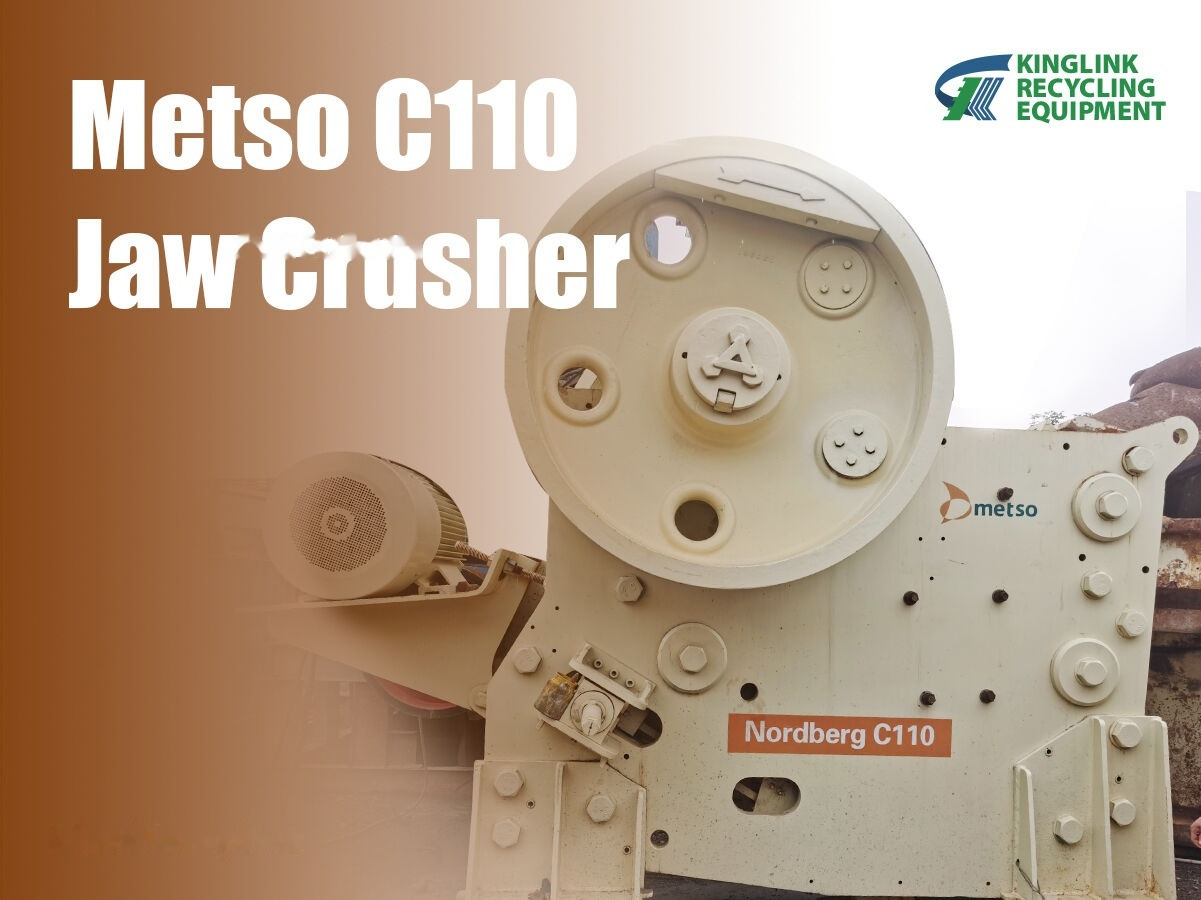 Nordberg Metso Original C110 Jaw Crusher - Kjeftknuser: bilde 1 Nordberg Metso Original C110 Jaw Crusher - Kjeftknuser: bilde 1