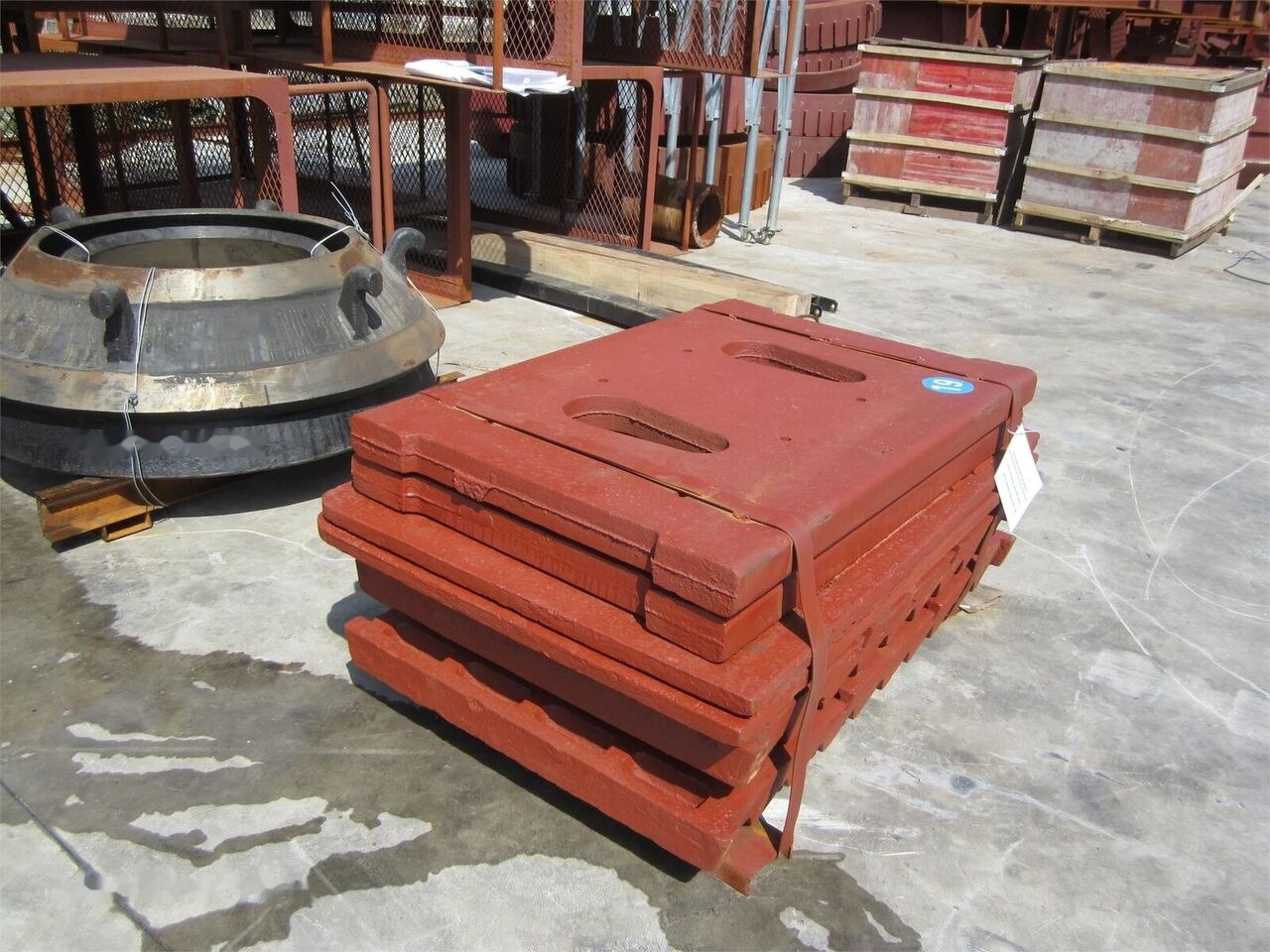 Movable and Fixed Jaw Plates for PE2436 Jaw Crusher - Reservedeler for Kjeftknuser: bilde 2 Movable and Fixed Jaw Plates for PE2436 Jaw Crusher - Reservedeler for Kjeftknuser: bilde 2