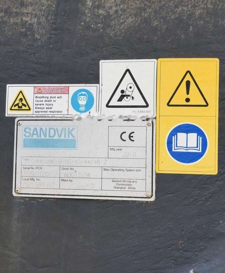 Sandvik CH660 Cone Crusher - Konknuser: bilde 3 Sandvik CH660 Cone Crusher - Konknuser: bilde 3