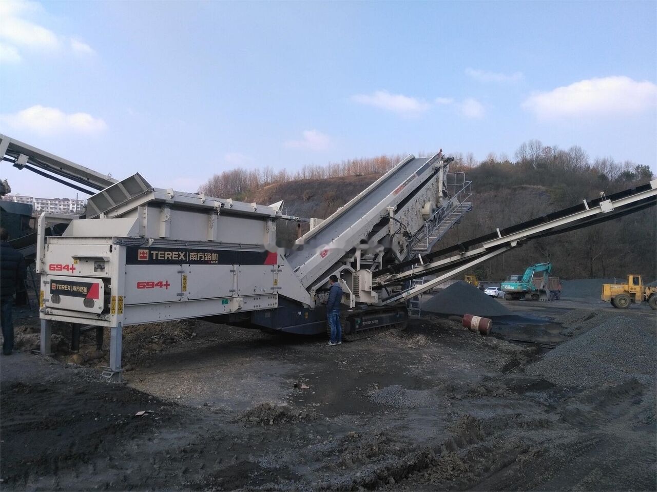 Terex 694+ Mobile screening machine - Sikteverk: bilde 1 Terex 694+ Mobile screening machine - Sikteverk: bilde 1