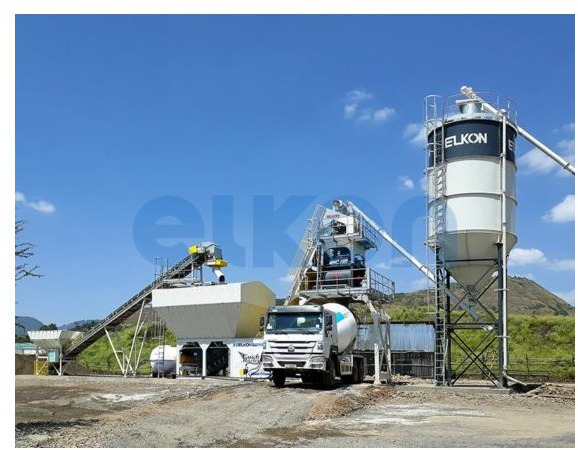 ELKON Elkomix-60 Quick Master Compact Concrete Plant - Betongfabrikk: bilde 4 ELKON Elkomix-60 Quick Master Compact Concrete Plant - Betongfabrikk: bilde 4