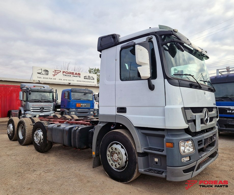 MERCEDES-BENZ ACTROS 3241 8x2 EURO 5 INTARDER - Chassis lastebil: bilde 1 MERCEDES-BENZ ACTROS 3241 8x2 EURO 5 INTARDER - Chassis lastebil: bilde 1