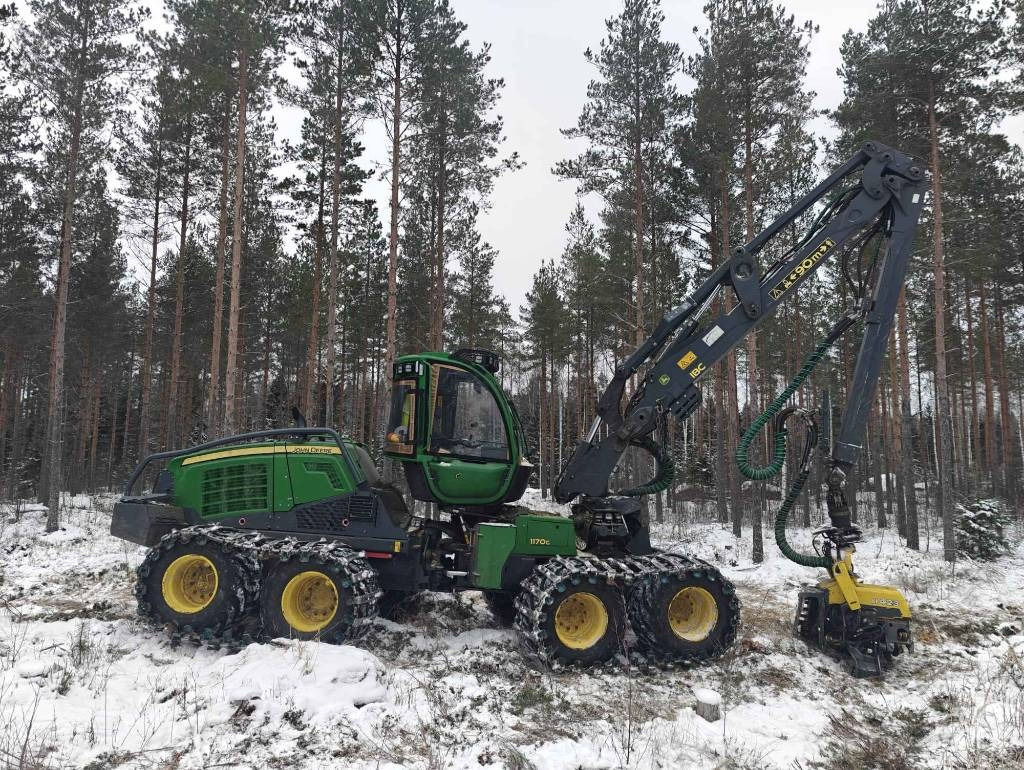 Hogstmaskin John Deere 1170 G: bilde 6