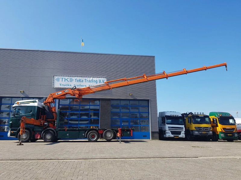Scania R420 8x2 HIAB 800E-7 Hipro 80 ton/meter Winch Retarder - Planbil: bilde 3 Scania R420 8x2 HIAB 800E-7 Hipro 80 ton/meter Winch Retarder - Planbil: bilde 3