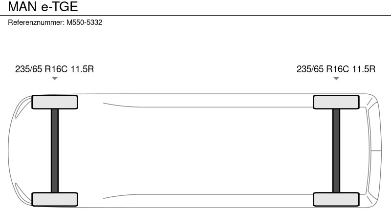 MAN E-TGE - Kassebil, Elektrisk varebil: bilde 2 MAN E-TGE - Kassebil, Elektrisk varebil: bilde 2